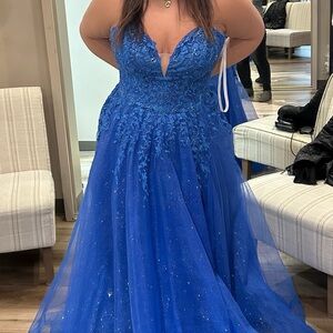 Stunning Blue Gown